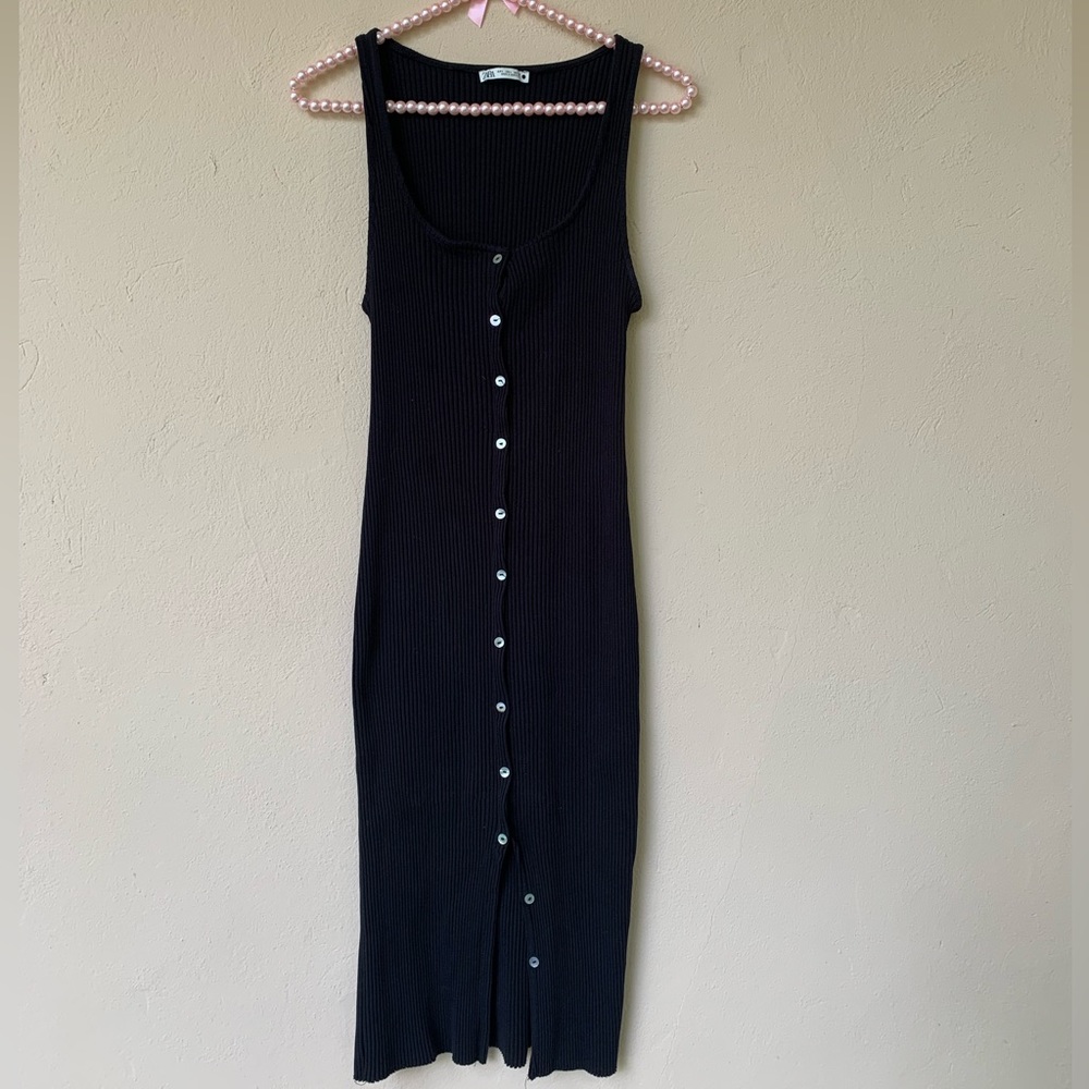 Adorable Black Zara Tank Dress